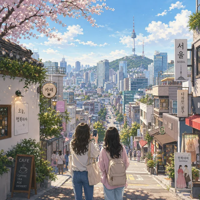 韓国旅行のイメージ